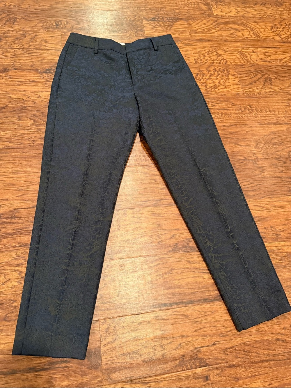 Scotch & Soda Lowry Slim Fit Pants Black Blue Size 26/30 Tailored Trousers